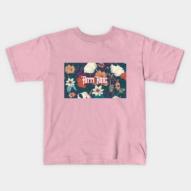 Floral Kids T-Shirt by Antiking's AntiCapitalist Showroom